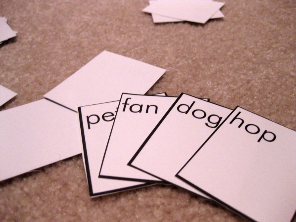 rhyme cards 