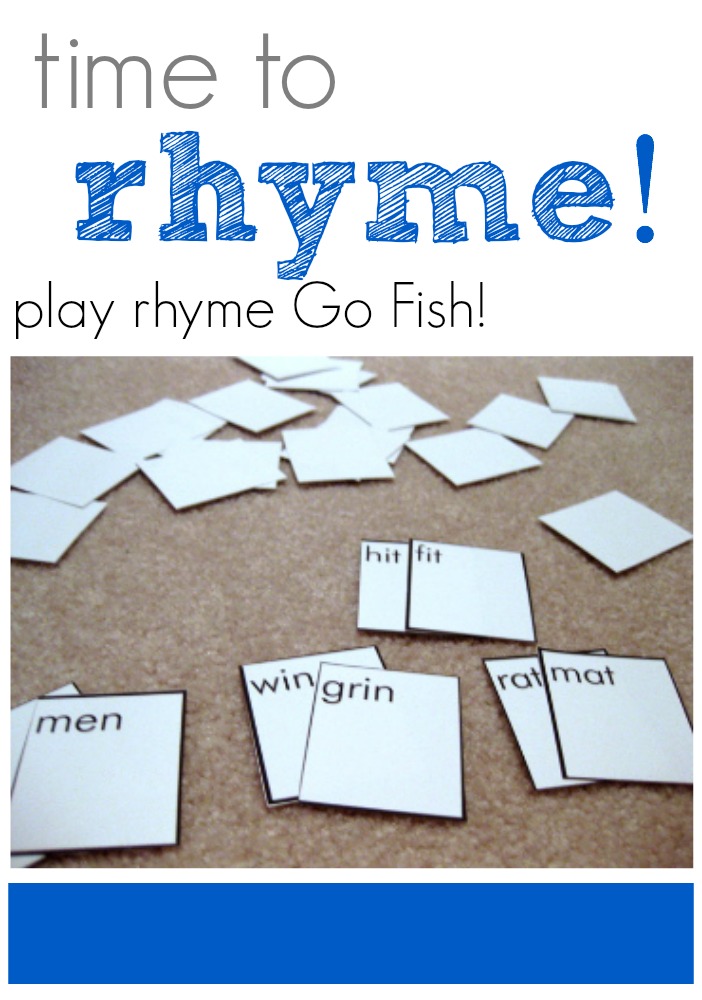 rhyme go fish 