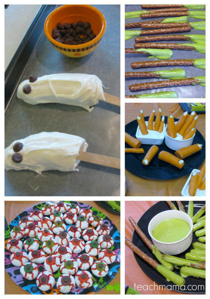 spooky halloween snacks