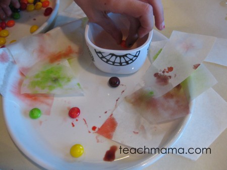 paint with candy | candy experiments 