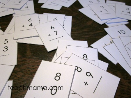 mastering math with mini math facts