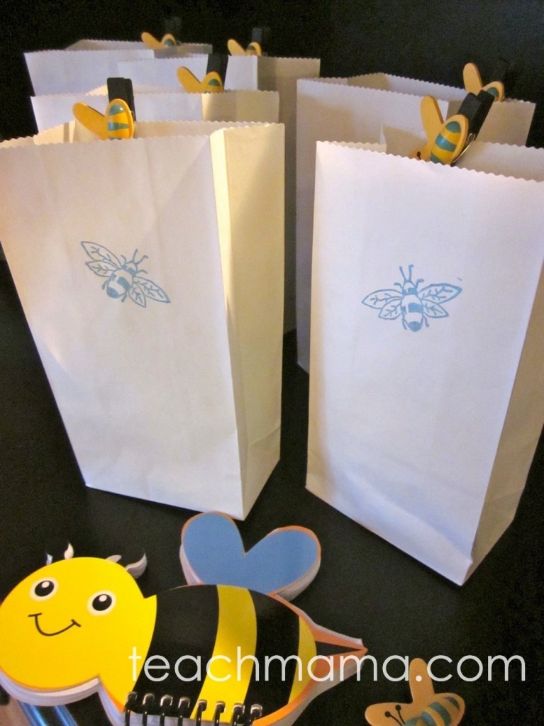 how to make bumblebee wands, pens, and buzzy birthday fun