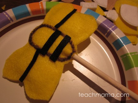 how to make bumblebee wands, pens, and buzzy birthday fun
