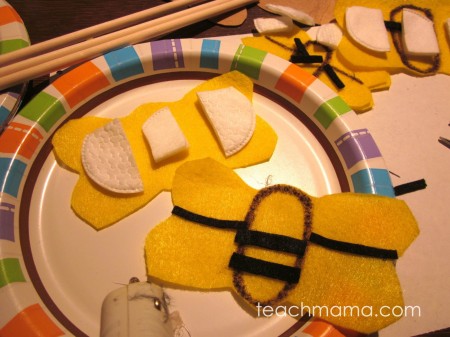 how to make bumblebee wands, pens, and buzzy birthday fun