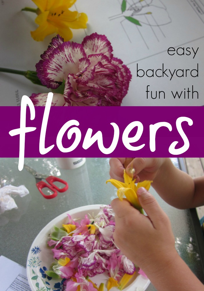 easy backyard fun with flowers 