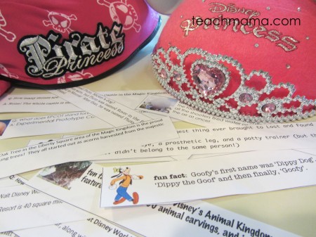 disney world fun fact lunchbox notes | teachmama.com