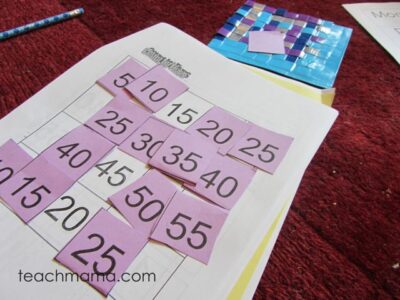 count by fives game