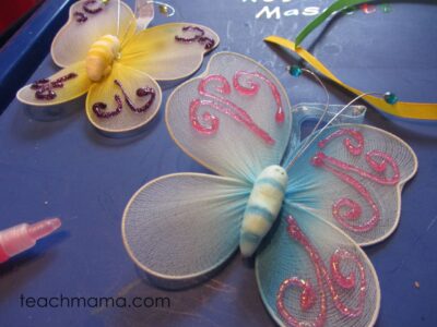 backpack butterflies