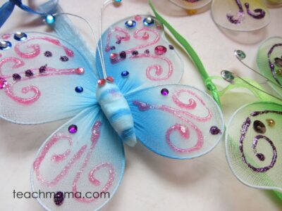 backpack butterflies