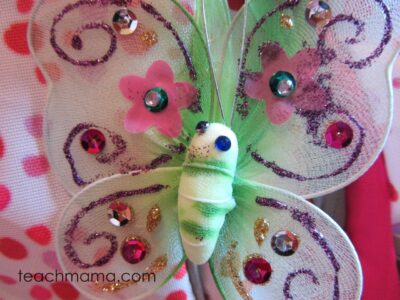 backpack butterflies