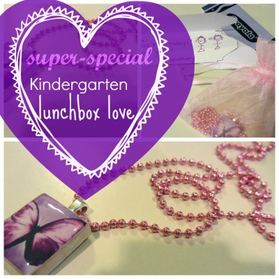 special kindergarten lunchbox love note