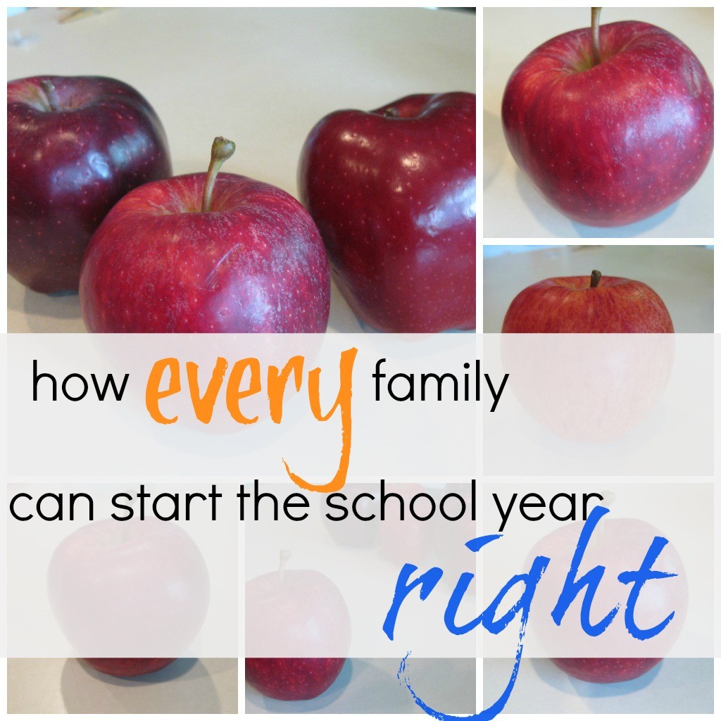 how to start the school year off right 