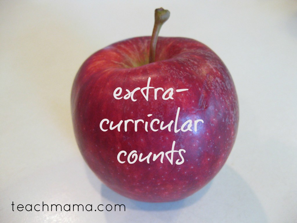 successful school year extra curricular