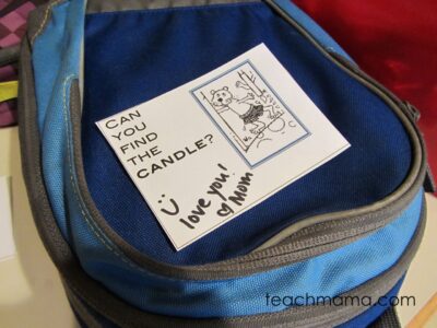 hidden pictures lunchbox notes