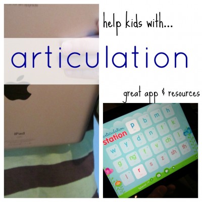 help kids with articulation