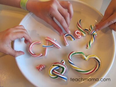 candy cane experiments 