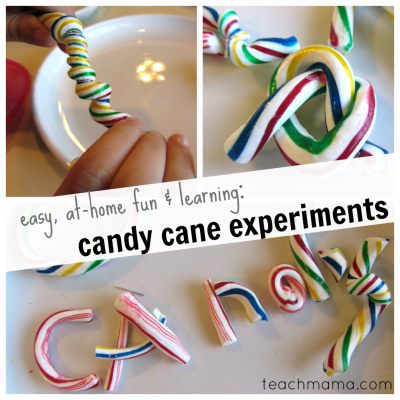 candy cane experiments