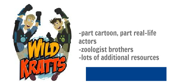 fave programs for 6-9 yo wild kratts
