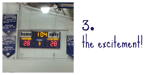 high school basketball games for families