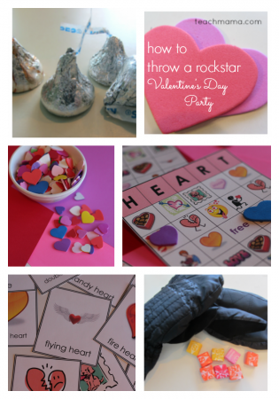 how to throw a rockstar valentine's day party teachmama.com 2