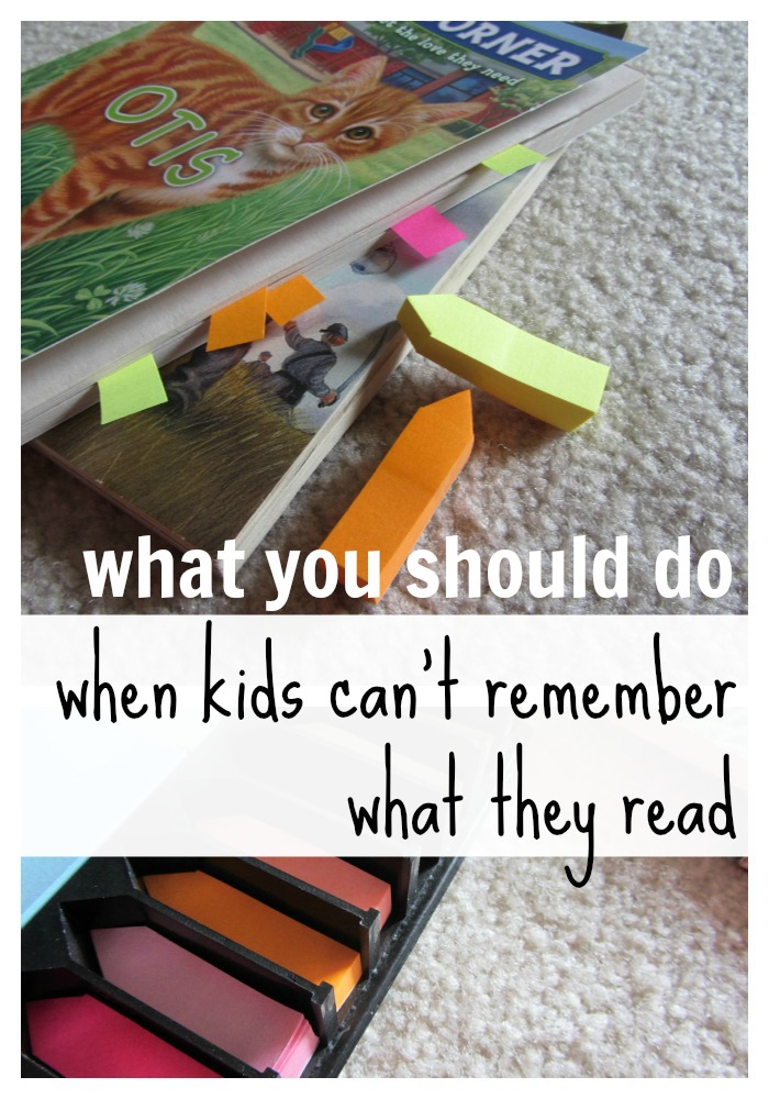 how to help your child remember what he reads