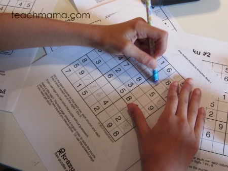 sudoku  tabletop surprises