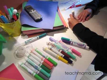 tabletop surprises letter writing