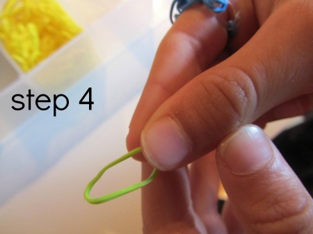 rainbow loom bracelets without the loom step 4