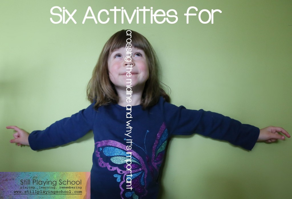 6 activiies for crossing the midline