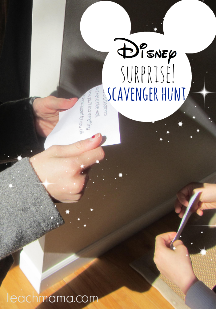 disney surprise scavenger hunt 