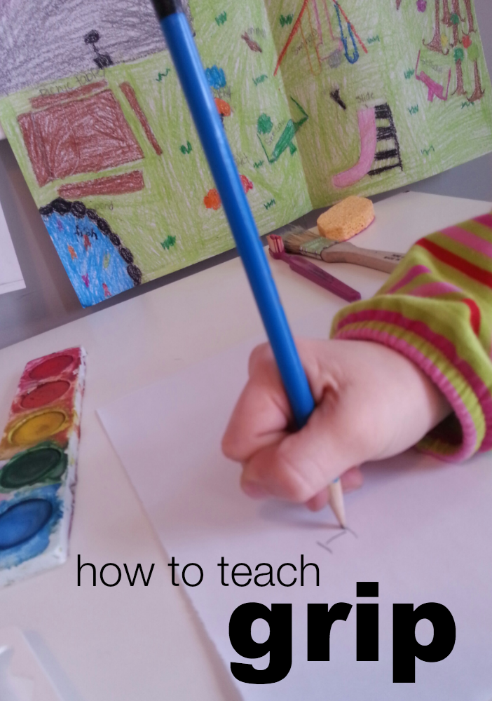 early writing skills how to teach grip 