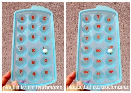play with letters or numbers: cool summer learning for kids