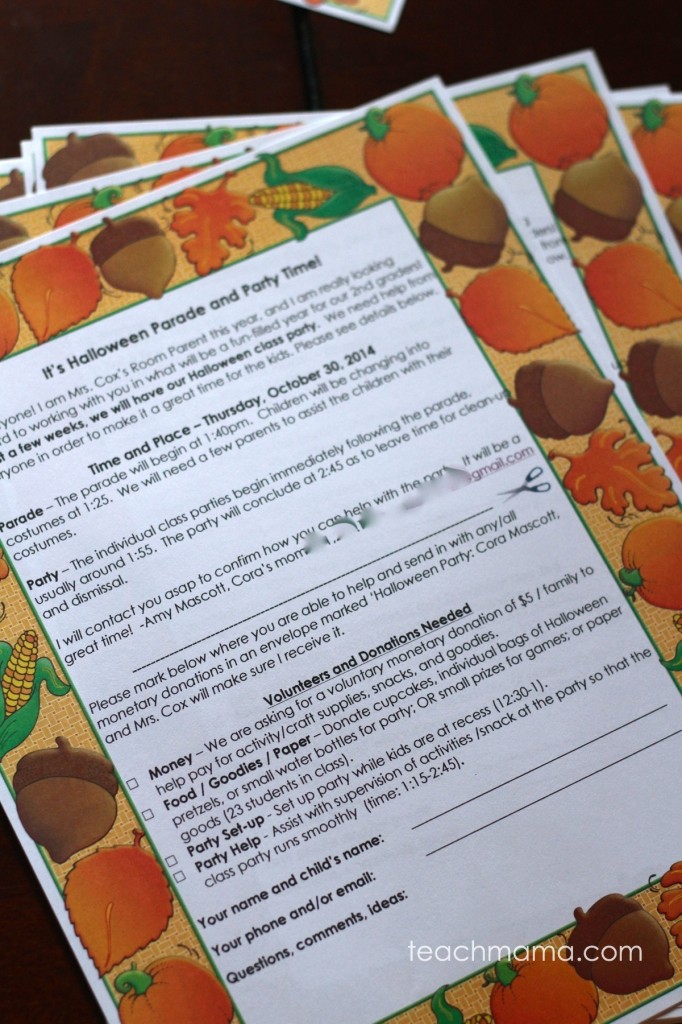 halloween party ideas for kids letter - 3