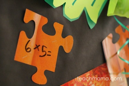 fall classroom decor- quick and easy for teachers and parents