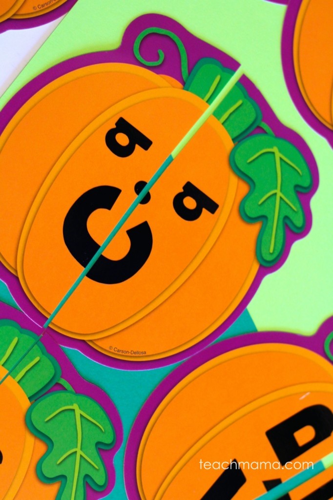 pumpkin match game | teachmama.com 