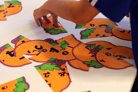 pumpkin match game | teachmama.com 