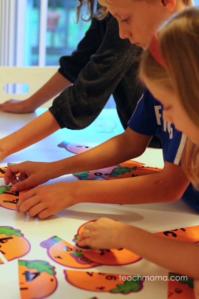pumpkin match game | teachmama.com 
