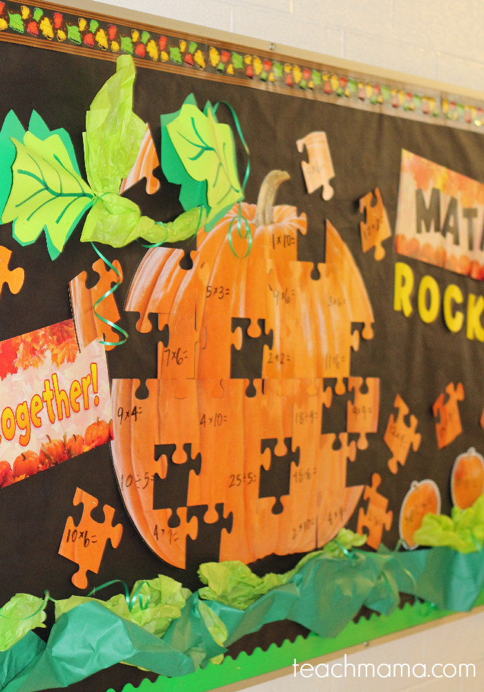 fall classroom decor: quick and easy for teachers and parents