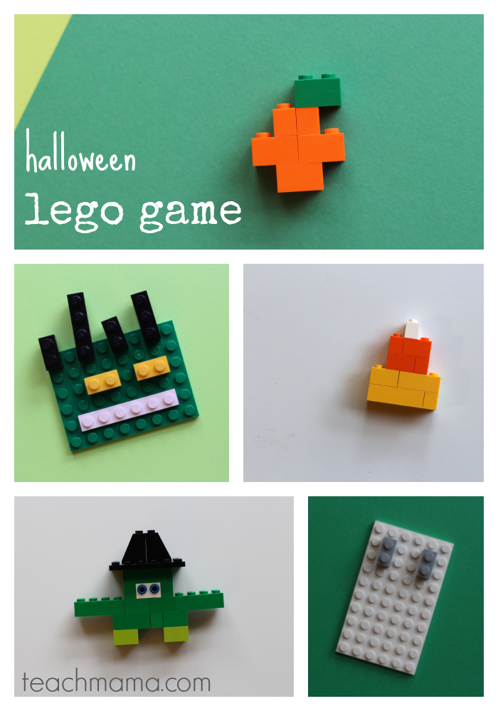 halloween lego game: unplugged, creative fun | teachmama.com