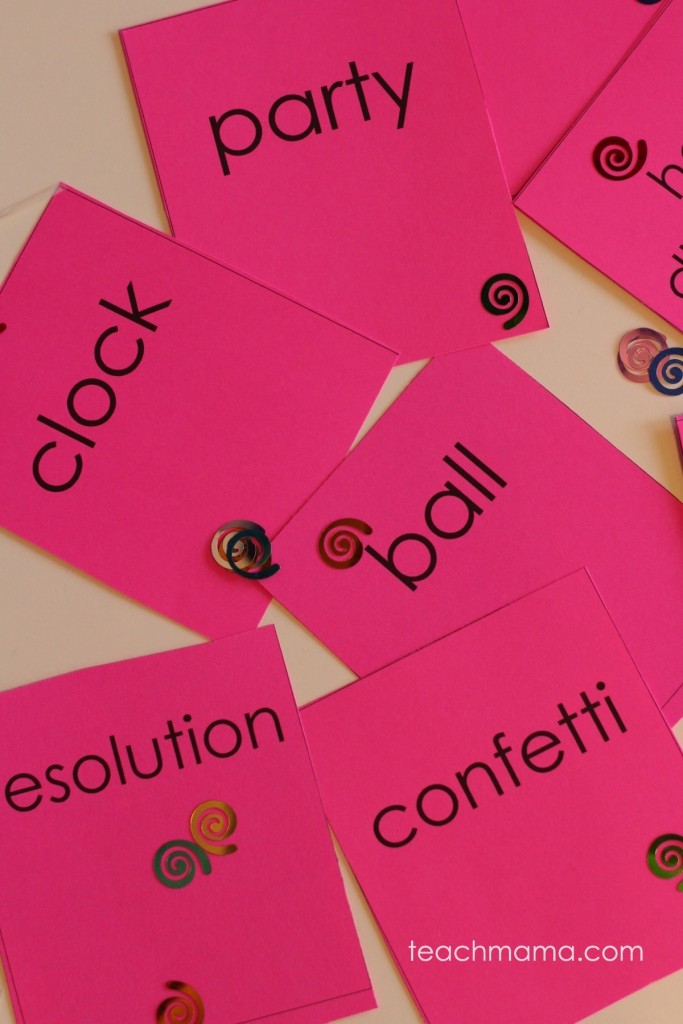 new years eve guess the word game