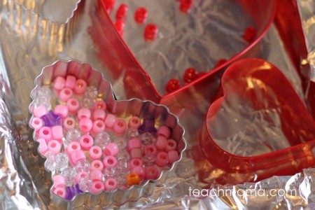 melted bead suncatcher  the artful year  teachmama.com 