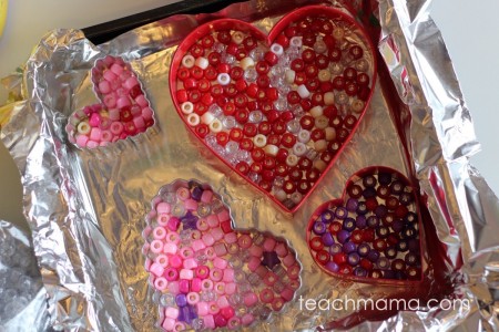 melted bead suncatcher  the artful year  teachmama.com 