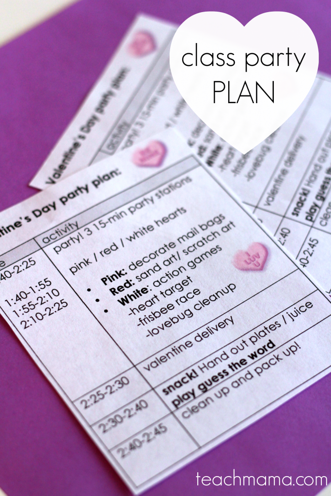 valentine's day class party ideas: cool activities to get kids moving and creating