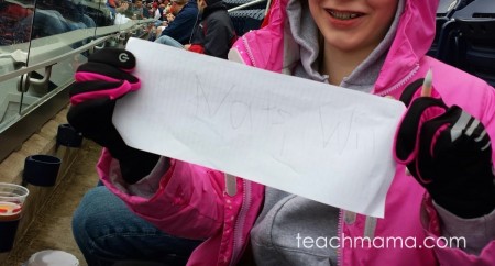 baseball game scavenger hunt | teachmama.com