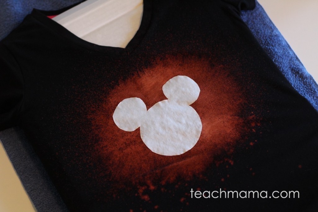 bleached out disney t-shirts | teachmama.com