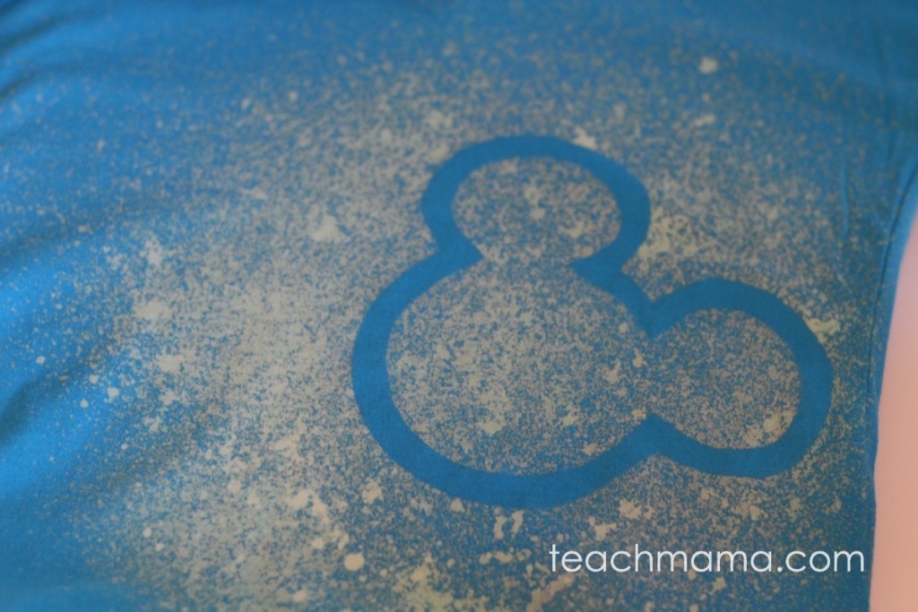bleached out disney t-shirts | teachmama.com