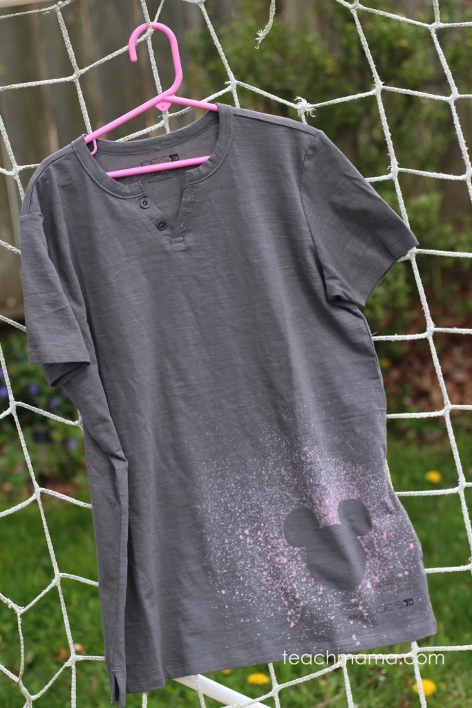 bleached out disney t-shirts | teachmama.com