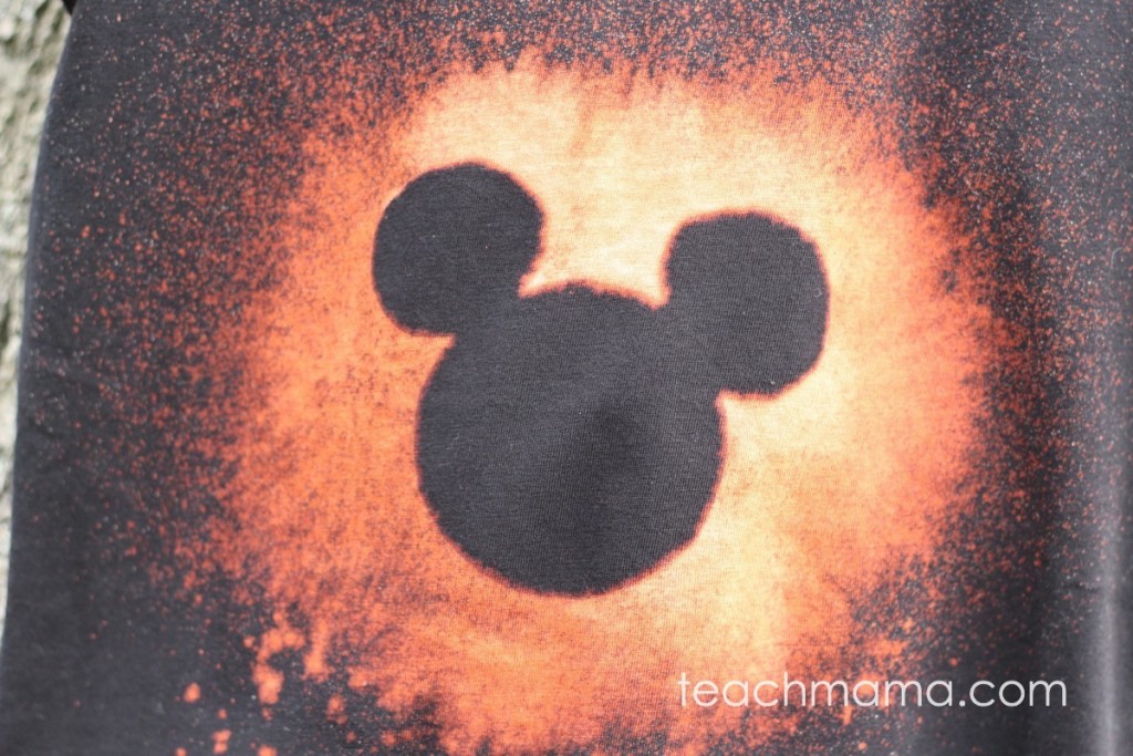bleached out disney t-shirts | teachmama.com