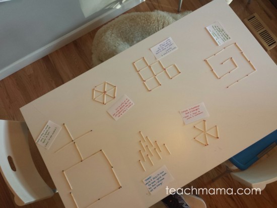 matchstick math: patterns, puzzles and critical thinking