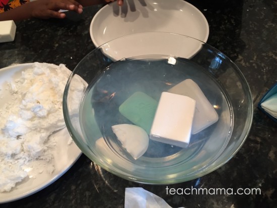 soap experiments: teachmama.com